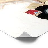 ミュージックファンのピン留め ポスター (角)