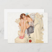 ミュージックファンのピン留め ポストカード (正面/裏面)