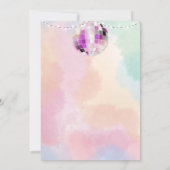 ミュージックファンインマイ誕生日時代誕生日招待状 招待状 (裏面)