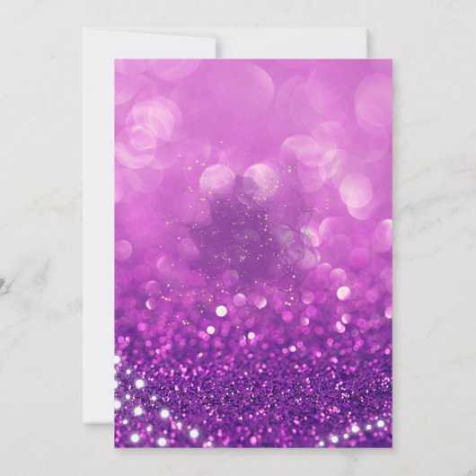 ミュージックファンインマイ誕生日時代誕生日招待状 招待状 (裏面)