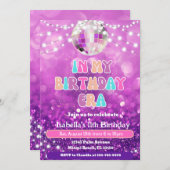 ミュージックファンインマイ誕生日時代誕生日招待状 招待状 (正面/裏面)