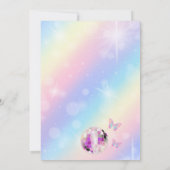 ミュージックファンインマイ誕生日時代誕生日招待状 招待状 (裏面)