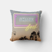 ミュージックフェスティバルコンサート誕生日パーティー クッション (正面)