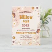 ミュージックフェスティバル フローラルフェスト ヒッピーバースデーパーティー 招待状 (スタンド正面)