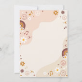 ミュージックフェスティバル フローラルフェスト ヒッピーバースデーパーティー 招待状 (裏面)