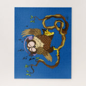 ミュージックフクロウ ジグソーパズル (縦)