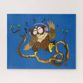 ミュージックフクロウ ジグソーパズル (横)