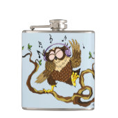 ミュージックフクロウ フラスク (正面)