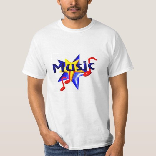 ミュージックブルースター Tシャツ (正面)