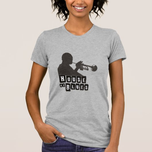 ミュージックブルースTシャツ Tシャツ (正面)