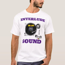 ミュージックプラネットグッズ メンズTシャツベーシックデザイン Tシャツ