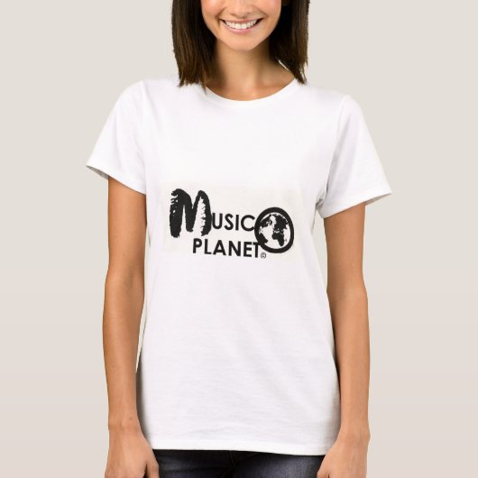 ミュージックプラネットグッズ Tシャツ (正面)