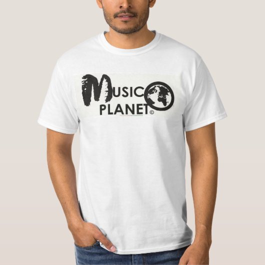 ミュージックプラネット公式Tシャツ Tシャツ (正面)
