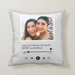 ミュージックプレおもしろいーヤーのベストフレンドフォトキープス クッション