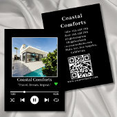 ミュージックプレーヤーバケーションレンタルアパートメントブシ 名刺