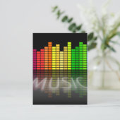 ミュージックホリデー葉書 シーズンポストカード (スタンド正面)