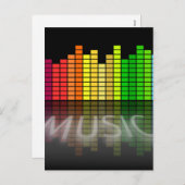 ミュージックホリデー葉書 シーズンポストカード (正面/裏面)