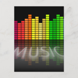 ミュージックホリデー葉書 シーズンポストカード