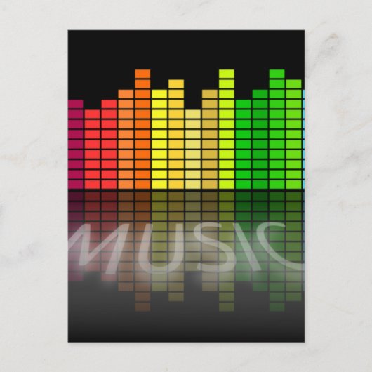 ミュージックホリデー葉書 シーズンポストカード (正面)