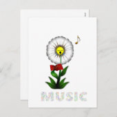 ミュージックホリデー葉書 シーズンポストカード (正面/裏面)