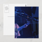 ミュージックマイク – 第1バージョン ポストカード (正面/裏面)