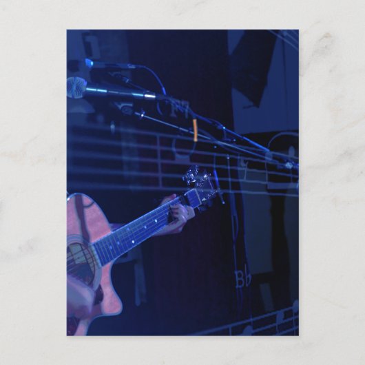 ミュージックマイク – 第1バージョン ポストカード (正面)