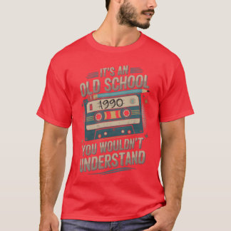 ミュージックミューテープ1990ファミリー Tシャツ
