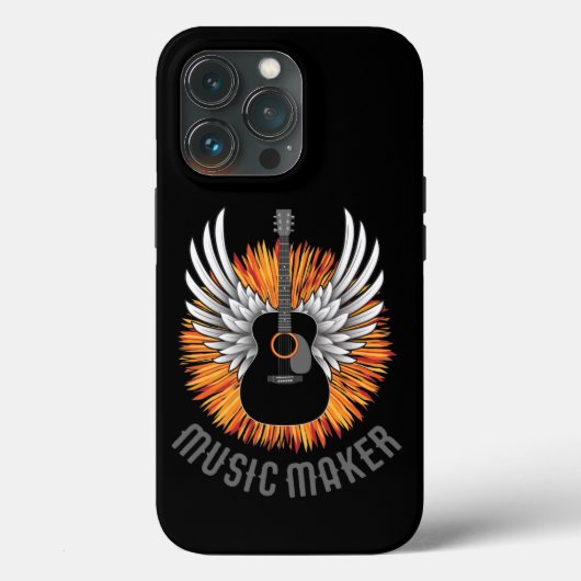 ミュージックメーカー(ギタリスト)ケース - メイト iPhoneケース Case-Mate iPhoneケース (裏面)