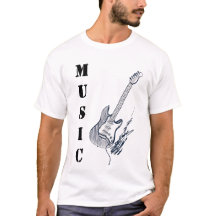 ミュージックラバーズ クラシックギターTシャツ – カジュアルTシャツ