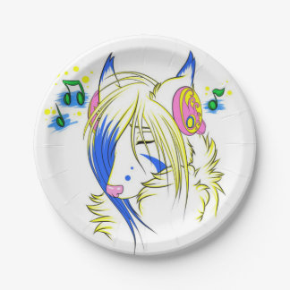 ミュージックラバープレート ペーパープレート