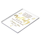 ミュージックラバー葬儀ゲストブック ノートブック (左側)