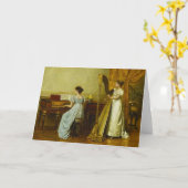 ミュージックルームのグリーティングカード カード (黄色い花)