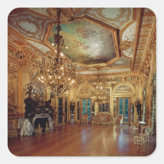 ミュージックルームインテリア スクエアシール (正面)