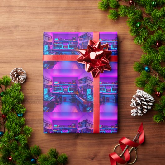 ミュージックルーム ラッピングペーパー (クリスマスギフト)