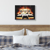 ミュージックレコーディングスタジオ キャンバスプリント (インサイチュ (寝室))