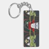 ミュージックレッド8番目のノート キーホルダー (正面左)