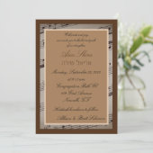 ミュージックロマンス招待状 招待状 (スタンド正面)