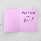 ミュージック先生バレンタイン シーズンカード (内部)