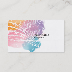 ミュージック名刺 名刺