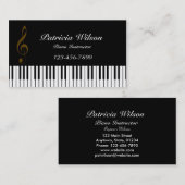 ミュージック名刺 名刺 (正面/裏面)