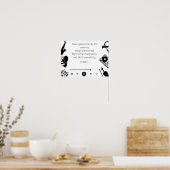 ミュージック・クォート ポスター (キッチン)