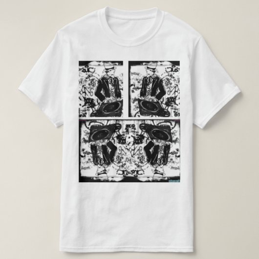ミュージック・グラフィティア #1 Tシャツ (デザイン正面)