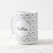 ミュージック·シンガー·ネーム·マグ コーヒーマグカップ (正面左)