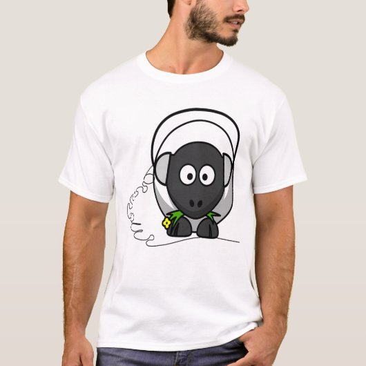 ミュージック・シープ Tシャツ (正面)