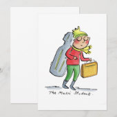 ミュージック・スタudent 招待状 (正面/裏面)