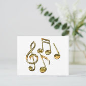 ミュージック テーマ ギフトコレクション ポストカード (スタンド正面)