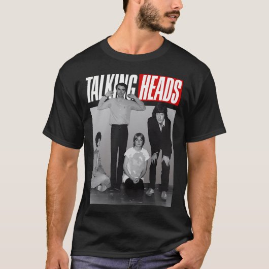 ミュージック - トーキング・ヘッズ Tシャツ (正面)