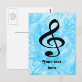 ミュージック ポストカード (正面/裏面)