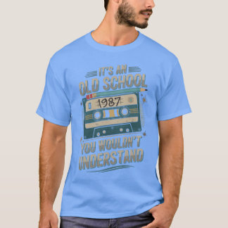 ミュージック・ミテープ 1987 楽しい Tシャツ