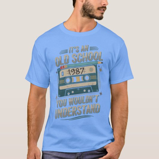 ミュージック・ミテープ 1987 楽しい Tシャツ (正面)